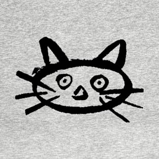 Scribble Cat (black) T-Shirt